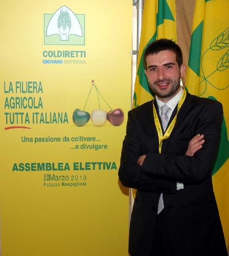 Vittorio Sangiorgio, presidente di Coldiretti Giovani Impresa